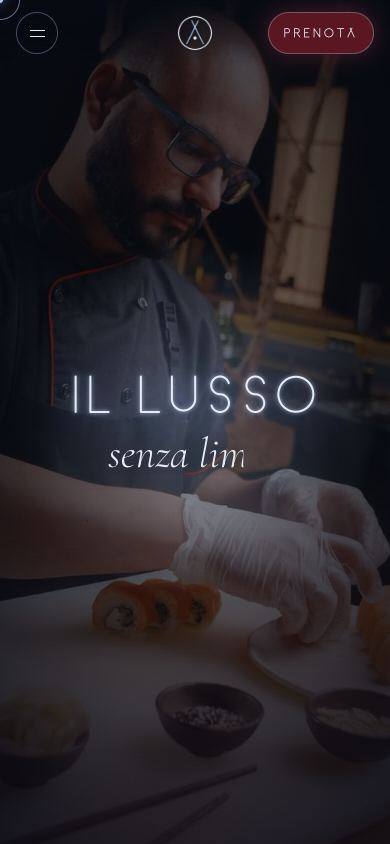 Hikari Sushi: anteprima del sito